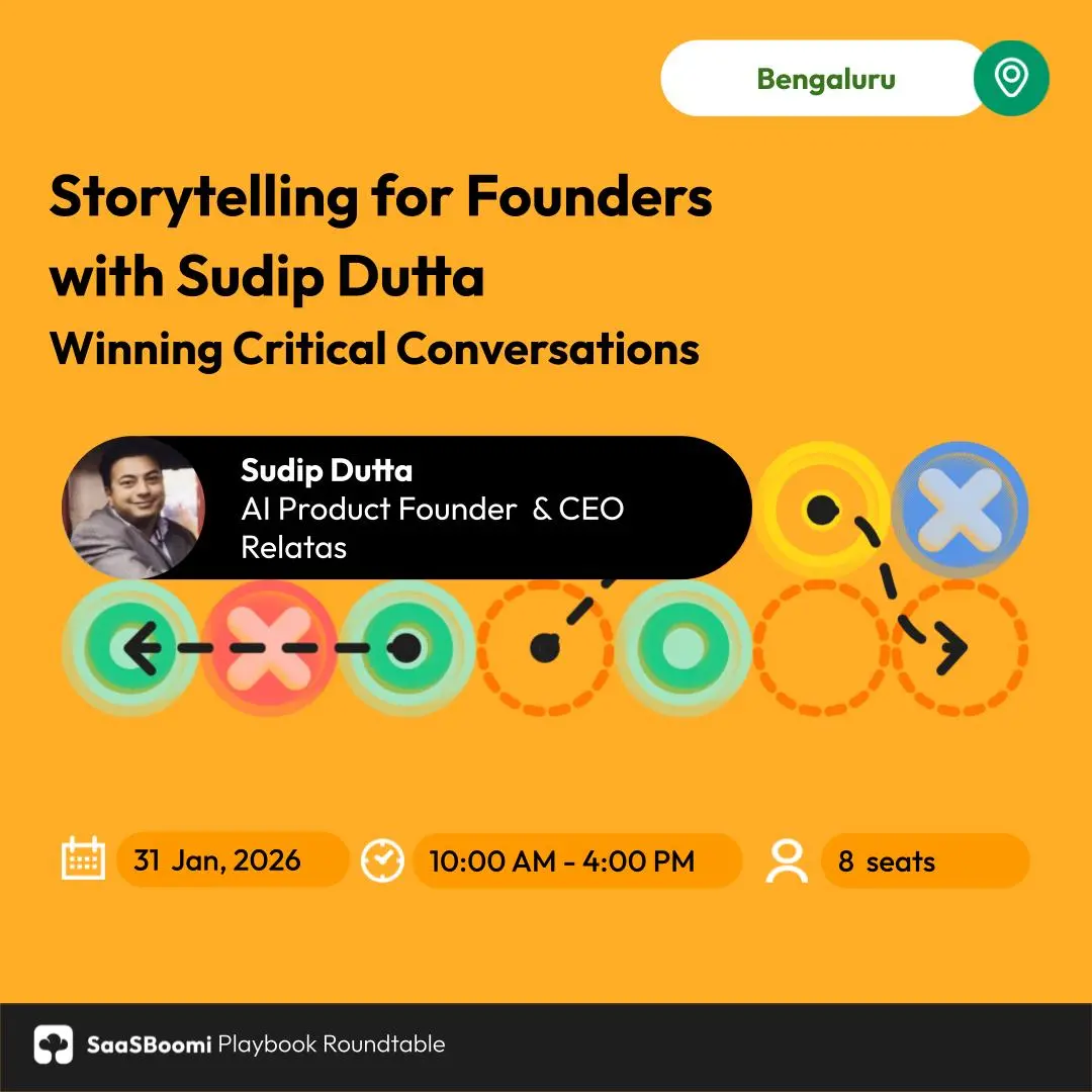 Storytelling for Founders with Sudip Dutta