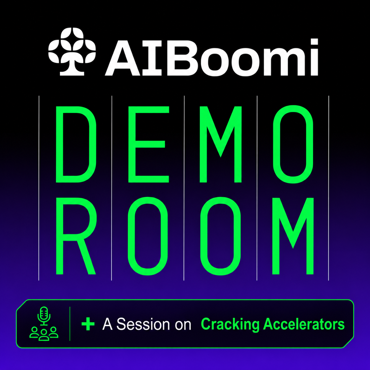 AIBoomi Demo Room I Delhi + A session on cracking accelerators